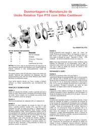 Desmontagem e Manutenção de União Rotativa Tipo PTX com ...