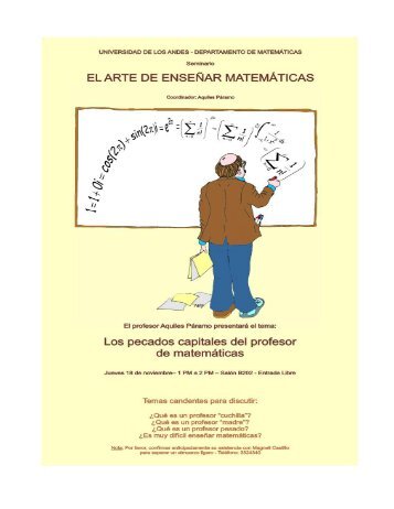 los-pecados-capitales-del-profesor-de-matematica - lic. rigoberto ...