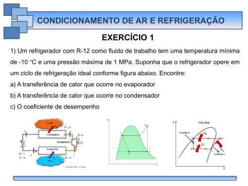 CONDICIONAMENTO DE AR & REFRIGERAÇÃO