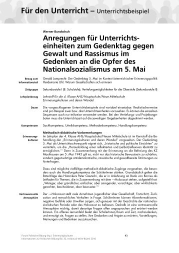Download als PDF - Demokratiezentrum Wien