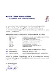 Einladung (.pdf) - Dental-Labor Hans Fuhr GmbH & Co. KG
