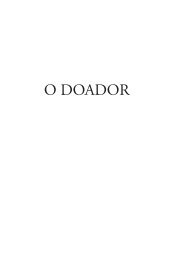 O DOADOR - Livrarias Curitiba