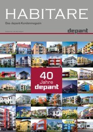 Habitare Sonderausgabe - Depant Bauträger GmbH & Co. KG