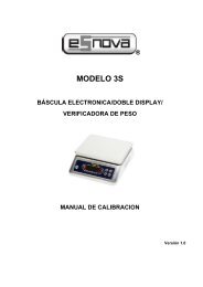 Manual Calibración 3S - Esnova