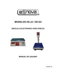 Manual Operacion Serie HX - Esnova