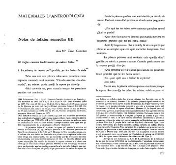 Notas de folklor somedán (11) - Academia de la Llingua Asturiana