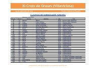 XI Cross de Grases (Villaviciosa) - Atl. Villaviciosa