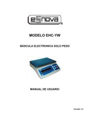 EHC-YW Manual de usuario - Esnova