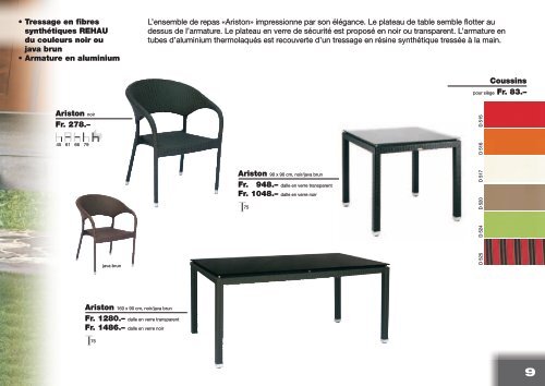 TABLES - Mazuvo