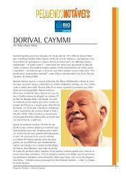 DORIVAL CAYMMI - MultiRio