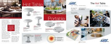 Hot Table Portable - Der Heisse Tisch