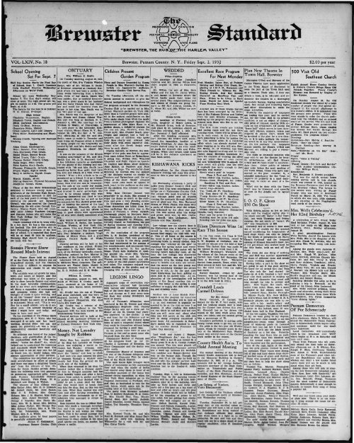 /•TV5T/V - Northern New York Historical Newspapers