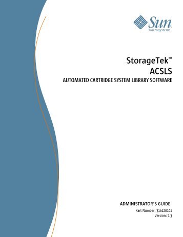 StorageTek™ ACSLS