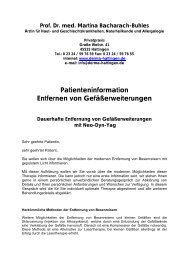 Patienteninformation Entfernen von ... - Derma-Hattingen