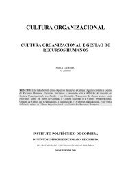 Cultura Organizacional e GRH