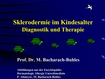 Sklerodermie im Kindesalter (Vortrag) - Derma-Hattingen