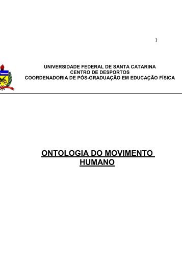 2.5 - Ontologia do Movimento Humano