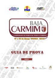 Acompanhe a Baja CARMIM 2012 Para um acompanhamento