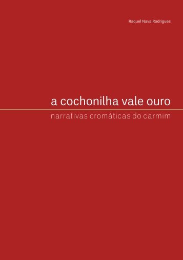 a cochonilha vale ouro - Repositório Institucional da UnB ...