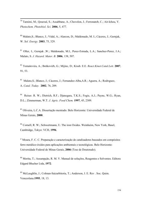 Degradação de Substâncias de Relevância Ambiental por ...