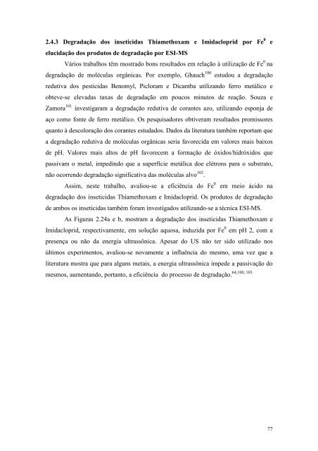 Degradação de Substâncias de Relevância Ambiental por ...