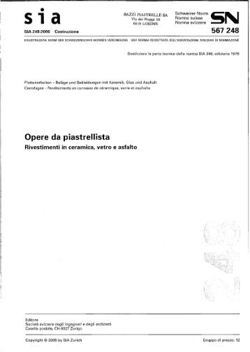 Opere da piastrellista - Bazzi Piastrelle SA