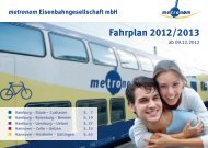 Fahrplan 2012/2013 - Metronom