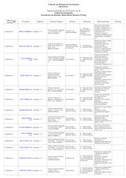 Tabela da Sessão de 25-09-2012 - Tribunal da Relação de ...