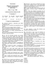 SESI 2011 – 2a. série – Lista.de.exercícios.2 - Sobre Física