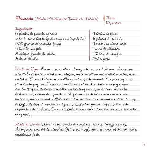 Caderno de Receitas