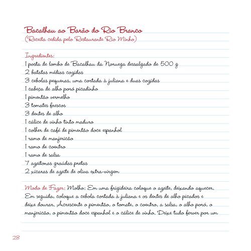 Caderno de Receitas