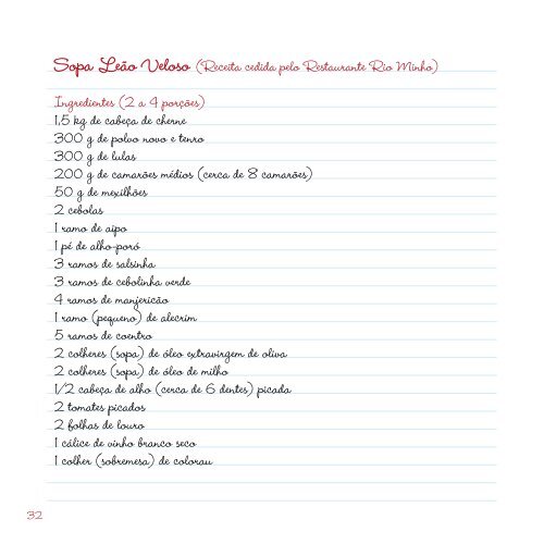 Caderno de Receitas