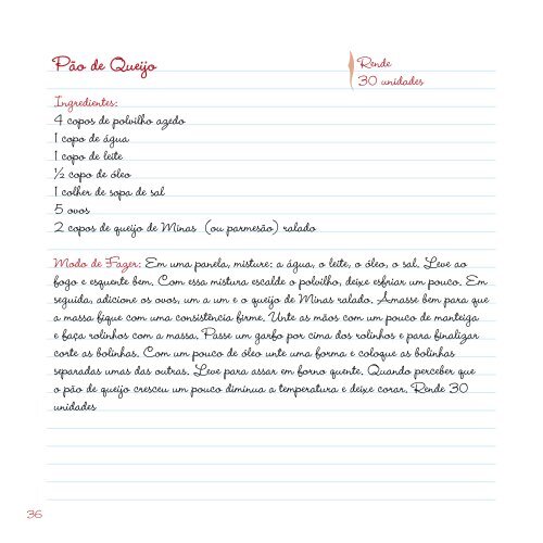 Caderno de Receitas