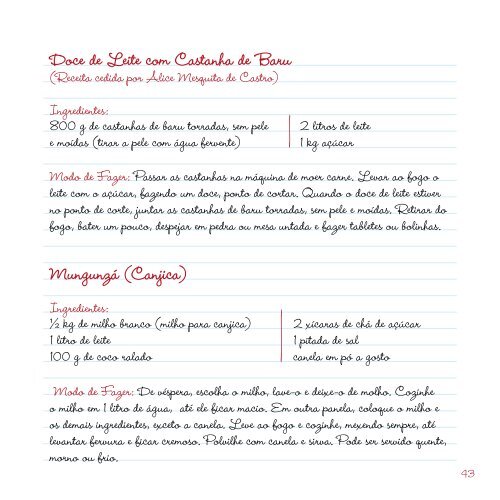 Caderno de Receitas