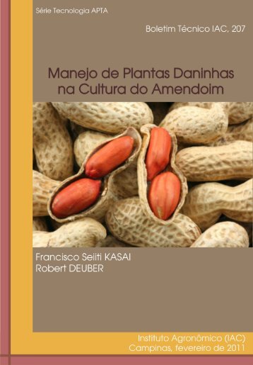 Manejo de Plantas Daninhas na Cultura do Amendoim - IAC