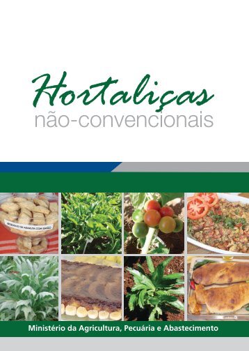 Cartilha - Hortaliças não-convencionais - Ministério da Agricultura ...