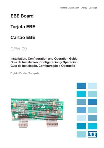 EBE Board Tarjeta EBE Cartão EBE CFW-09 - Weg