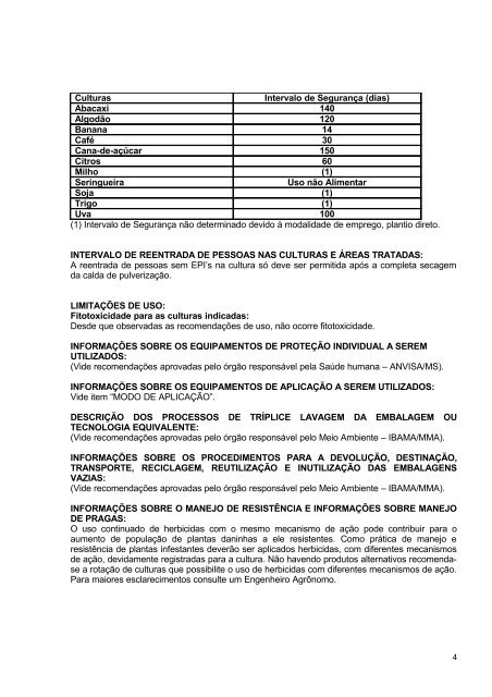 Gramocil - Secretaria da Agricultura e Abastecimento