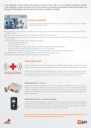 Cartão de Saúde CVP Teleassistência CVP - BPI