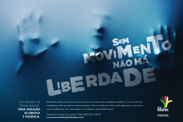 cartaz 64x43.indd - Campanha Sem Movimento não Há Liberdade