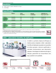 Filtro tratamento Carvao - Vemag Tecnologia em Filtração