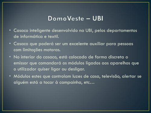 TPF_102 - Departamento de Informática - UBI