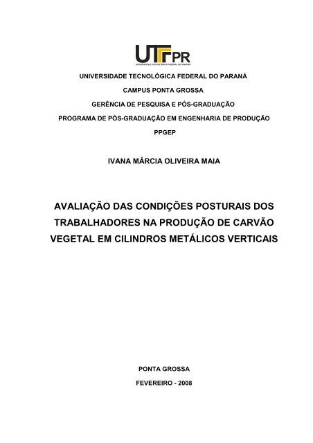 Dissertação Completa - UTFPR