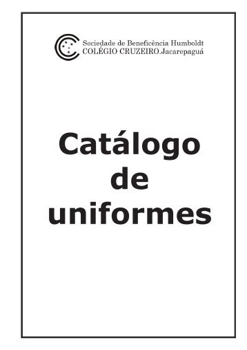 Uniforme - Colégio Cruzeiro