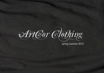 ArtCor Clothing - Dedicated Store