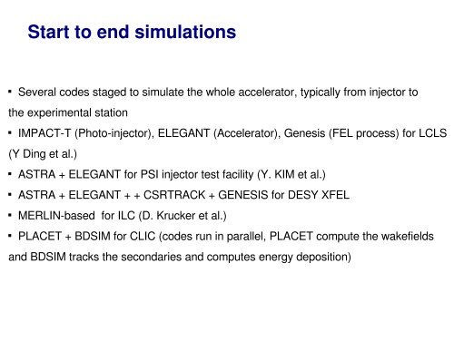 Computing for accelerator physics Ilya Agapov, 7/12/09, DESY  ...