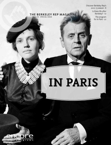 the berkeley rep magazine - Berkeley Repertory Theatre