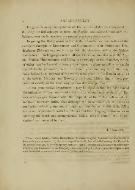 A dictionary of the Malay tongue, as spoken in the ... - Sabrizain.org