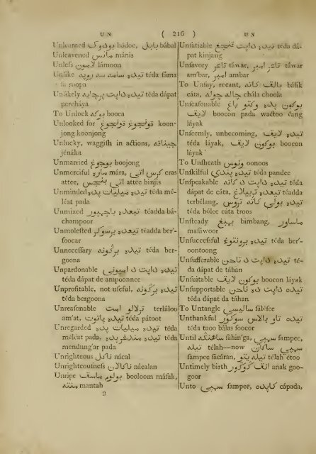 A dictionary of the Malay tongue, as spoken in the ... - Sabrizain.org