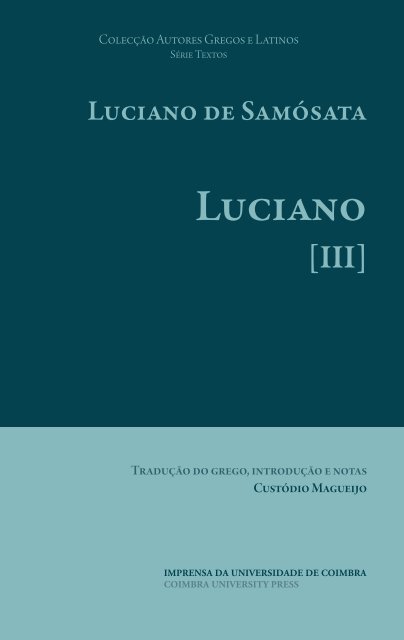 Luciano III - Universidade de Coimbra